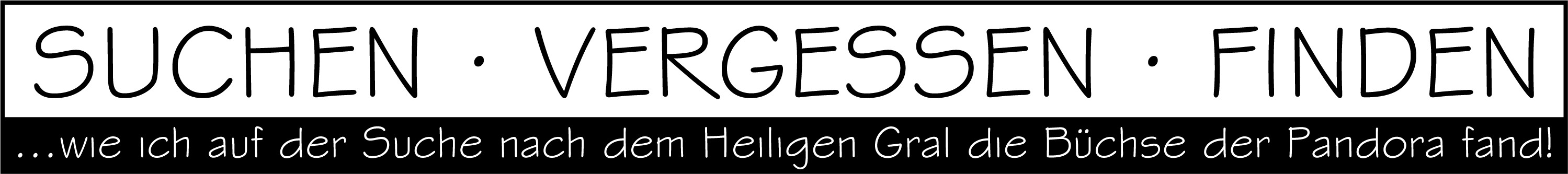 Suchen – Veressen – Finden